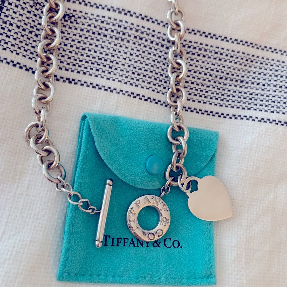 Tiffany & Co. heart toggle necklace